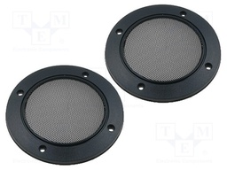 Loudspeaker grille; 100mm; metal