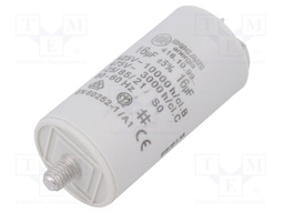 Capacitor: motors, run; 16uF; 425VAC; Ø36x70mm; -25÷85°C; ±5%