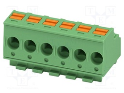 PCB connector, nominal cross section: 1.5 mm?, color: green,