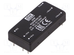 Converter: DC/DC; 20W; Uin: 43÷160V; 5VDC; Iout: 4000mA; 2"x1",DIP