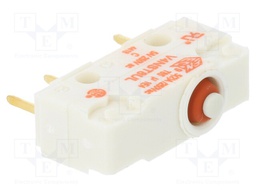 Microswitch SNAP ACTION; without lever; SPDT; 5A/250VAC; ON-(ON)