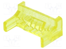 Guide plate; Cat: 6; 27AWG÷24AWG; Colour: yellow
