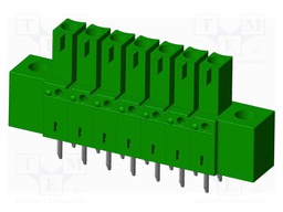 Connector: pluggable terminal block; socket; female; straight