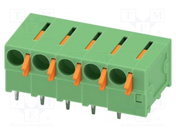 PCB terminal block, nominal current: 15 A, rated voltage (II