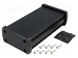 Enclosure: multipurpose; X: 68.7mm; Y: 129mm; Z: 35.2mm; aluminium