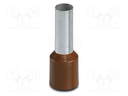 Tip: bootlace ferrule; insulated; copper; 10mm2; Bit len: 12mm