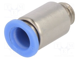 Push-in fitting; straight; M7; -0.95÷10bar; 6mm