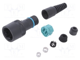 Connector: fiber optic; patchcord; PIN: 2; multi mode duplex (MM)