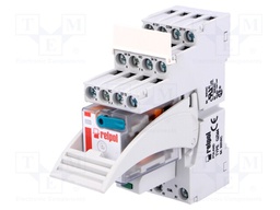 Relay: interface; 4PDT; Ucoil: 24VDC; 6A; 6A/250VAC; 6A/24VDC