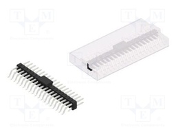 Connector: pin strips; pin header; male; PIN: 38; 2.54mm; SMT; 2x19