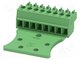 PCB connector, nominal cross section: 1.5 mm?, color: green,