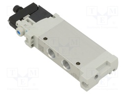 Electromagnetic valve; 5/2 monostable; Pressure: 2.5÷7bar; 24VDC