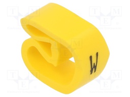Markers for cables and wires; Label symbol: W; 8÷16mm; PVC; PA