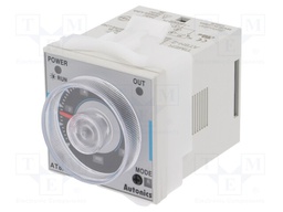 Timer; 0,05s÷100h; DPDT/ SPDT + SPDT; 250VAC/5A,30VDC/5A; 24VAC