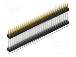 Connector: pin strips; pin header; male; PIN: 60; 2.54mm; SMT; 2x30