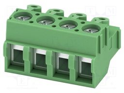 PCB connector, nominal cross section: 1.5 mm?, color: green,