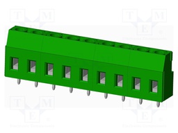 Connector: PCB terminal block; terminal; Plating: tinned; on PCBs