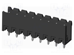 Connector: pluggable terminal block; socket; male; on PCBs
