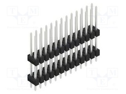 Connector: pin strips; pin header; male; PIN: 26; 2.54mm; THT; 2x13