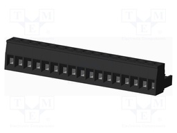Connector: pluggable terminal block; plug; female; straight; 5mm