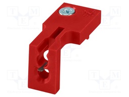 Tool: holder; red; bushings; 1mm