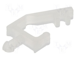 Clamping holder; polyamide; natural; UL94V-2