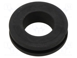 Grommet; black; UL94HB; TPR