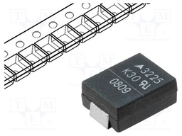 Varistor: metal-oxide; SMD; 3225; 30VAC; 38VDC; 0.9J; 100A; 10mW