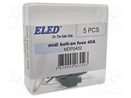 Fuse: fuse; 40A; 58VDC; automotive; 41mm; M5 screw; 41x12x8.24mm