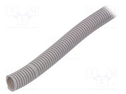 Protective tube; ØBraid : 25mm; grey; L: 50m; -5÷60°C; Øint: 19mm