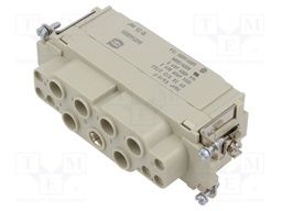 Han K 6/6 Pos. F Insert 100 Amp. 10-25mm