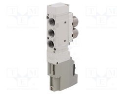 Electromagnetic valve; 5/2 monostable; 6mm; Pressure: 1.5÷7bar