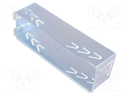 Car radio mounting half frame; 1 DIN; zinc; Pioneer