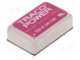 Converter: DC/DC; 8W; Uin: 9÷36V; 5VDC; Iout: 1600mA; DIP24; 18g