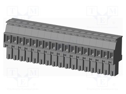 Connector: pluggable terminal block; plug; female; angled 90°