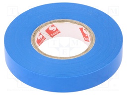 Tape: electrical insulating; W: 12mm; L: 25m; Thk: 0.13mm; black