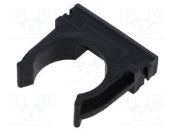 Bracket; polyetylene; -15÷80°C; black; Size: 32