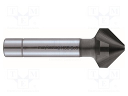 Countersink; high speed steel cobalt HSS-Co; Mounting: rod 10mm