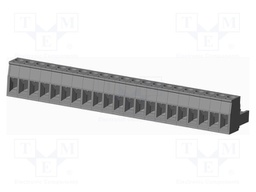 Connector: pluggable terminal block; plug; female; straight; grey