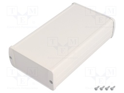 Enclosure: multipurpose; TEKAM; X: 85mm; Y: 160mm; Z: 37mm; aluminium