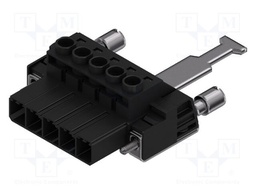 Pluggable terminal block
