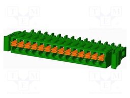 Connector: pluggable terminal block; plug; female; straight; 5.5A