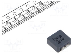 Inductor: wire; SMD; 8.2uH; ±20%; 8.8x8.4x3.8mm