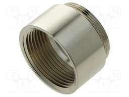 Thread adapter; Int.thread: NPT 1 1/4"; Ext.thread: M40; brass