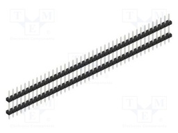 Connector: pin strips; pin header; male; PIN: 41; 2mm; THT; 1x41