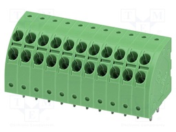 PCB terminal block, nominal current: 17.5 A, rated voltage (