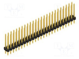 Connector: pin strips; pin header; male; PIN: 50; 2mm; THT; 2x25