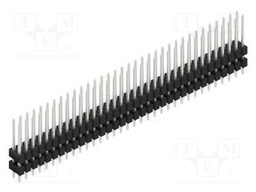 Connector: pin strips; pin header; male; PIN: 68; 2.54mm; THT; 2x34