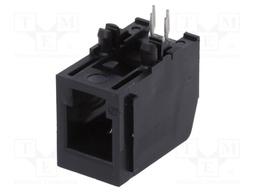 Socket; RJ11; PIN: 4; Cat: 3; unshielded; gold-plated; Layout: 4p4c
