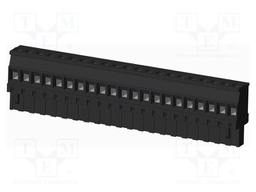Connector: pluggable terminal block; plug; female; angled 90°